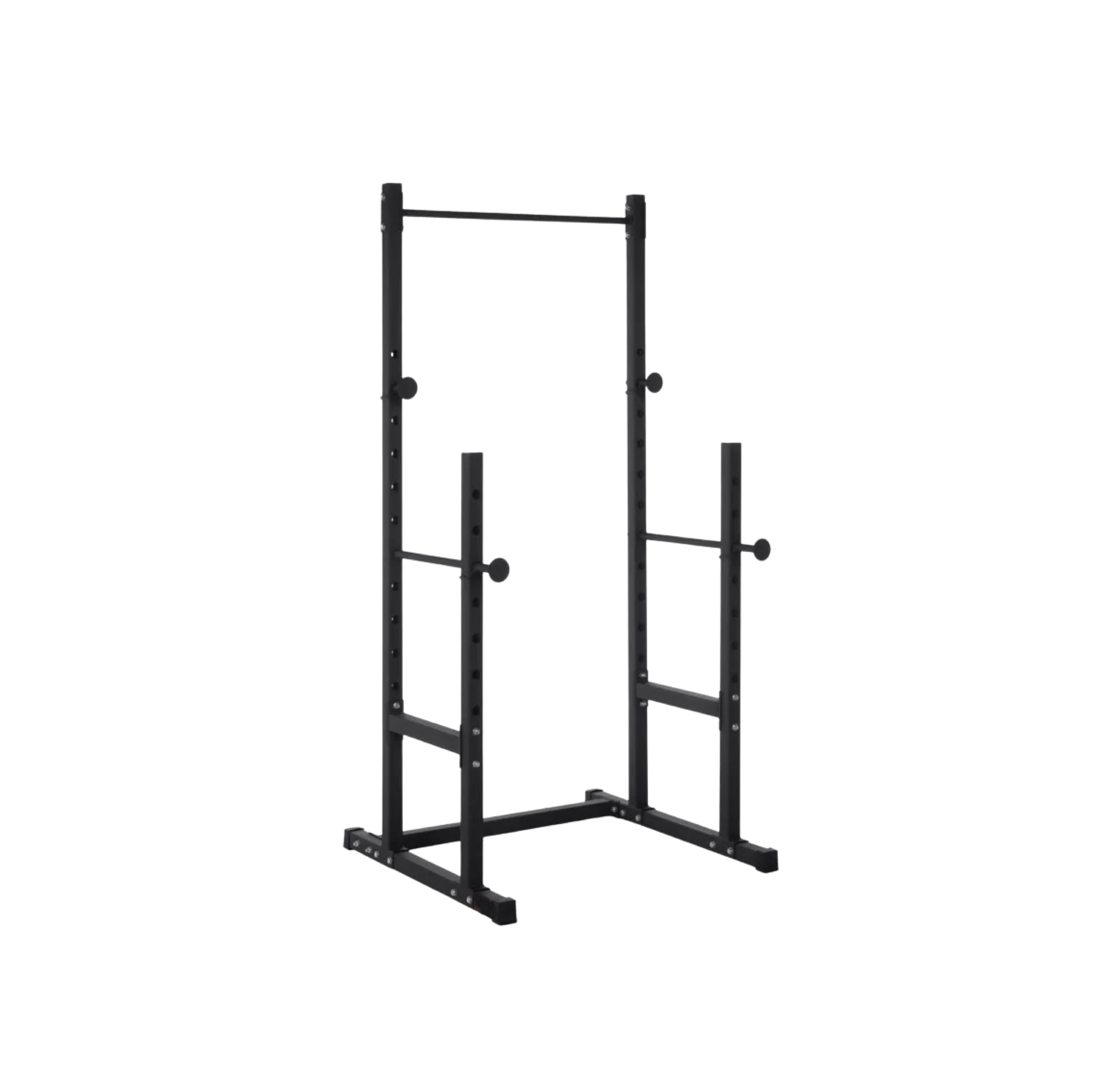Half Rack with Pull-Up Bar and Safety bars